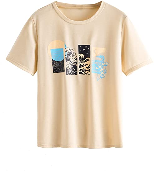 cute_t_shirts_crew_neck_short_sleeve_t_shirts